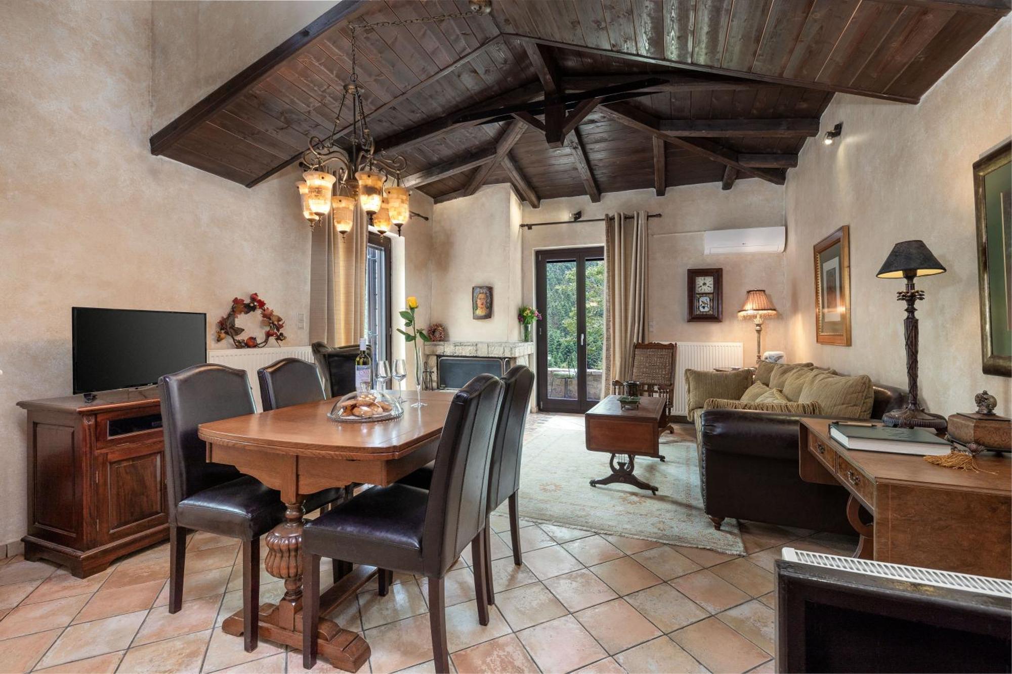 Ostra Menalon Luxury Suites Kardharás 客房 照片