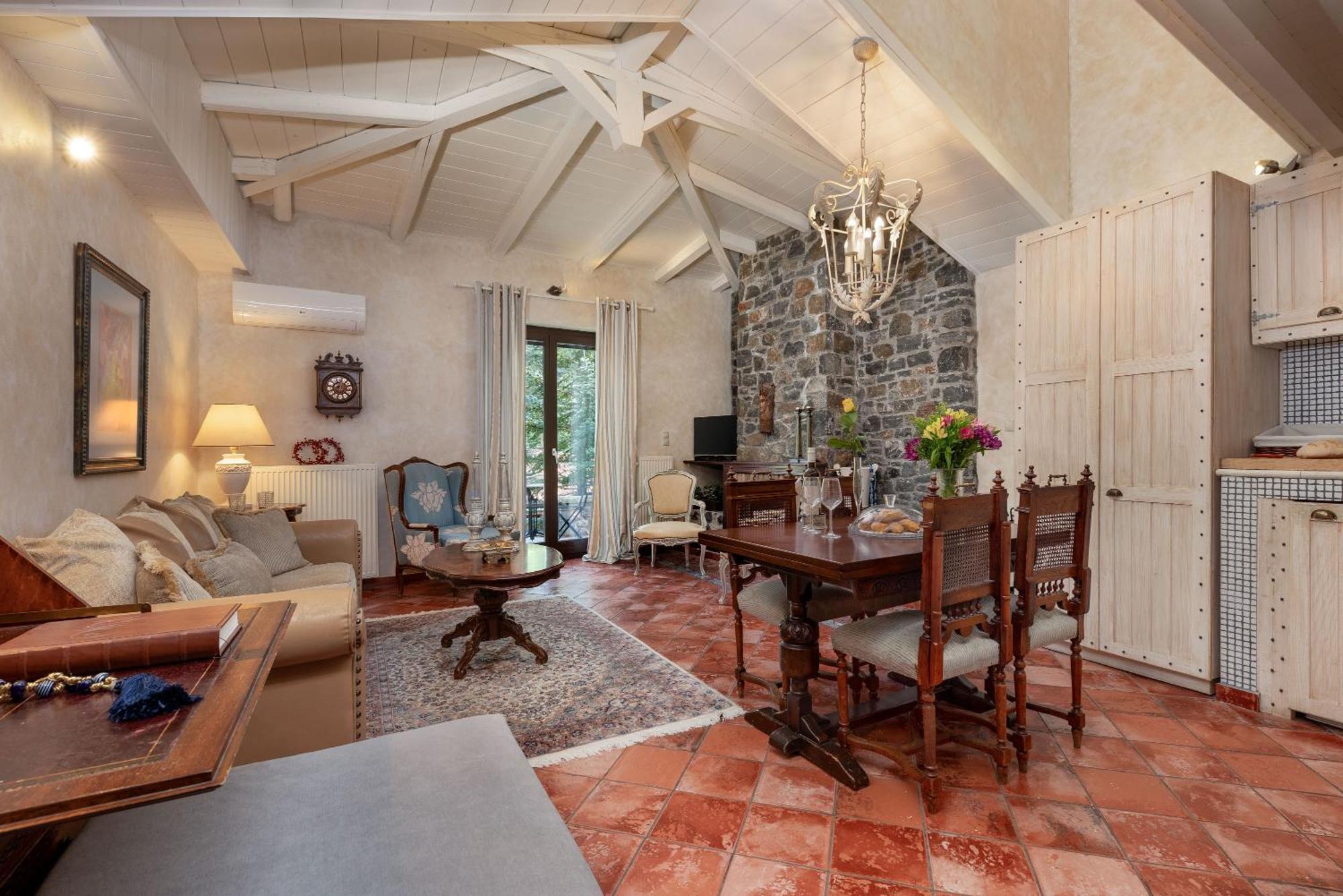 Ostra Menalon Luxury Suites Kardharás 客房 照片